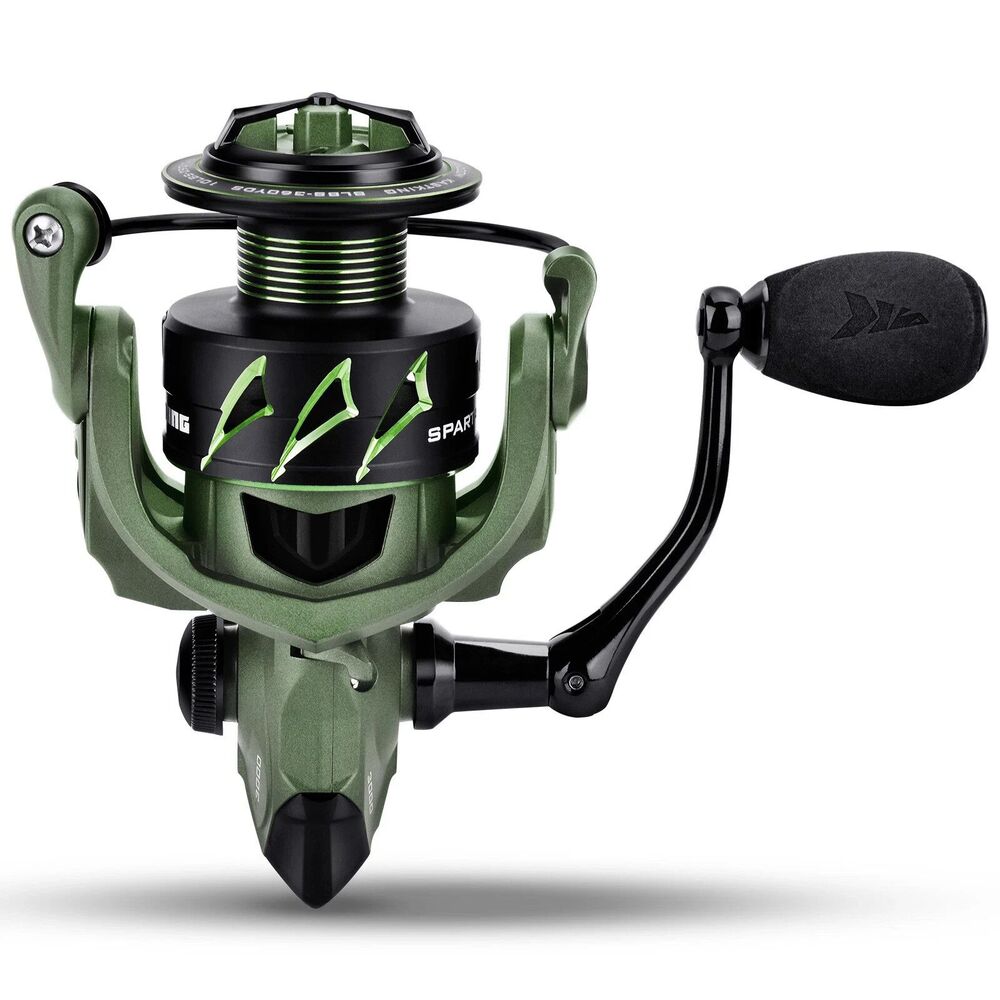 KastKing Spartacus II 5000 Spinning Reel 5.2:1 Gear Ratio Stryker Green NIB